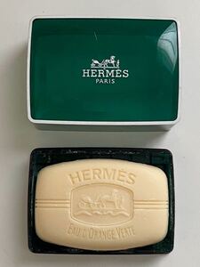 B4K586◆新古品◆ エルメス HERMES オー ドランジュ ヴェルト パルファムソープ 石けん 50g