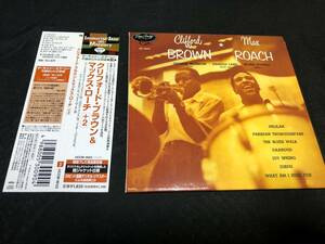 Clifford Brown and Max Roach - Clifford Brown and Max Roach +2 CD / 紙ジャケット仕様　日本盤　帯・解説付