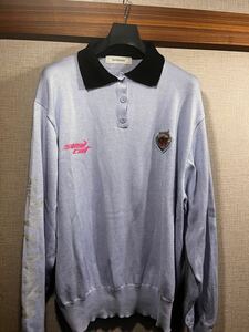 ずっと真夜中でいいのに。ニットポロシャツ Ｌサイズ ライトブルー やきやきヤンキーツアー2 ずとまよ Knit Polo Shirts (Light Blue) L