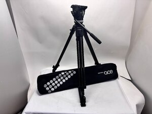 【中古】sachtler システム Ace M GS　アルミ三脚3段　グラウンドスプレッダー 【キャリングケース付き】(7)