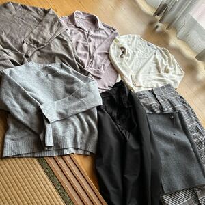 グローバルワーク イング　AZUL ag まとめ売り　ボトムス　トップス　シャツ　セーター　7着　レディース　moussy ユニクロ　UNIQLO