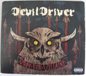 ◆CD+DVD◆DEVILDRIVER／PRAY FOR VILLAINS◆デヴィルドライヴァー◆DVD付き・デジパック・USA盤