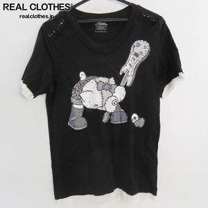 ☆Roen×SANRIO/ロエン×サンリオ ハローキティ クラッシュ スタッズ Tシャツ 75047801 /46 /UPK