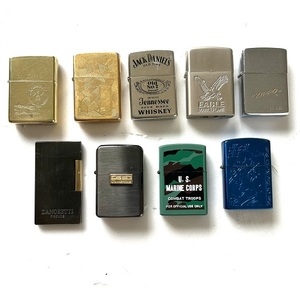 ZIPPO ジッポー 6点　ガスライター3点 着火未確認