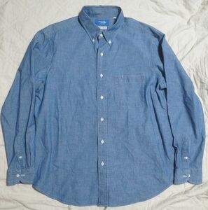 日本製 鎌倉シャツ カイハラデニム シャンブレーシャツ XL Maker’s Shirt Kamakura KAIHARADENIM MADE IN JAPAN