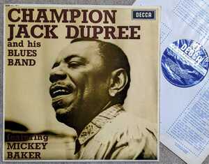 Champion Jack Dupree and His Blues Band Featuring Mickey Baker★英Orig.盤/マト1