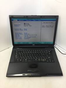 ※★【BIOS確認】NEC VersaPro VJ16M/FD-4 PC-VJ16MFDE4 ノートPC Celeron M520 1.70GHz 2GB【ジャンク品】