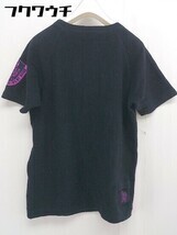 ◇ PEARLY GATES パーリーゲイツ 半袖 Tシャツ カットソー サイズ1 ブラック ピンク レディース