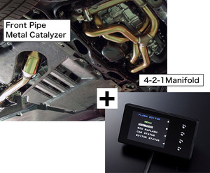 HKS エキゾースト＆ECUパッケージ 33009-AT007 トヨタ 86 ZN6 FA20 前期型MT専用品 2016年08月～2021年10月