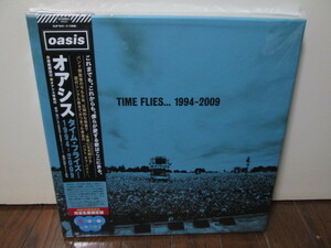 国内初回盤 未再生 sky blue vinyl スカイブルーヴァイナル Time Flies… 1994-2009 5LP (Analog) Oasis レコード オアシス タイムフライズ