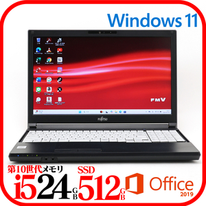 ★A5510D④★第10世代i5-10310U★新品SSD512GB★メモリ24GB★Webカメラ★バッテリ良★Win11★Office★Bluetooth★0116