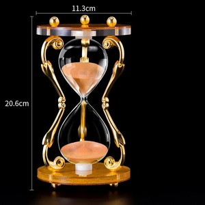 砂時計 サンドタイマー インテリアタイマー 砂タイマー 目標達成 集中し効率的 時間管理ツール 料理 ベーキング ゲーム (30分)