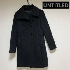 美品 UNTITLED ⭐︎アンタイトル　アンゴラウールコート サイズ2