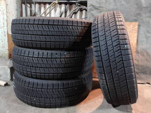 品質良 8-9分山 BLIZZAK ブリザック VRX 2 195/65R15 BRIDGESTONE(ブリヂストン) 個人宅配送不可 愛知交換可 中古スタッドレス4本 203 86