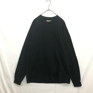 KZ5337★MARKAWARE : BOX Tee LONG SLEEVES★黒 マーカウェア 長袖ボックスTシャツ