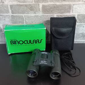 usH-1196【BINOCULARS】双眼鏡/ACTION/8×21mm/ケース付き/中古・現状品