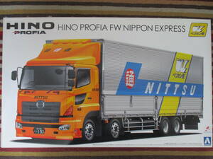 アオシマ 1/32 日野 プロフィアFW 日本通運 ペリカン便 HINO PROFIA ヘビーフレイト HEAVY FREIGHT