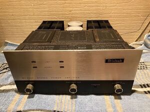 Mcintosh MC2200 マッキントッシュ 超ド級アンプ オーディオ機器 動作品だがジャンク扱い