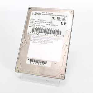 FUJITSU｜3.2GB｜MHD2032AT｜4000rpm｜Ultra ATA33｜HDD｜2.5インチ｜9.5mm｜富士通｜230496