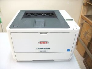 ★ 中古レーザープリンタ / OKI: B432dnw / 印字枚数:25,081枚 / 自動両面印刷対応 / 残量不明トナー/ドラム付き ★