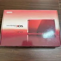 ほとんど未使用品 ニンテンドー3DS フレアレッド 本体 任天堂