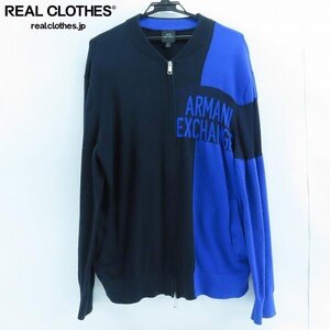 ☆ARMANI EXCHANGE/アルマーニエクスチェンジ ジップアップ ブルゾン 3GZE1L ZMU7Z/XL /000