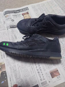 asics GEL-LYTE III OG PYTHON BLACK/BLACK 22FW-S　アシックス　28cm atmos