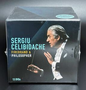 【未開封/DVD13枚組/2087968】セルジュ・チェリビダッケ/DVDボックス　Sergiu Celibidache/Firebrand & Philospher　BOX