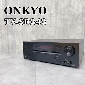 Y330 ONKYO オンキヨー TX-SR343 AVアンプ 5.1ch オーディオ機器 