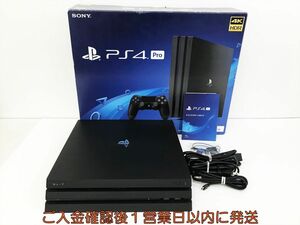 【1円】PS4Pro 本体/箱 セット 1TB ブラック SONY PlayStation4 CUH-7100B 初期化/動作確認済 プレステ4 G09-484kk/G4