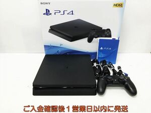 【1円】PS4 本体 セット 1TB ブラック SONY PlayStation4 CUH-2100B 初期化/動作確認済 プレステ4 N01-046tm/G4