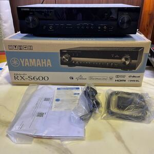 F YAMAHA AVレシーバー RX-S600 オーディオ機器 付属品 元箱 