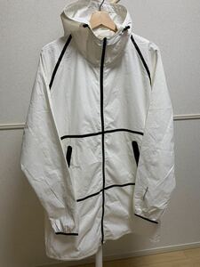 ☆【美品】PUMA×STAMPD コラボ woven ジャケット ナイロンジャケット ウィンドブレーカー 白 メッシュ