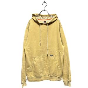 ●洗濯プレス済み● VOLCOM ボルコム フェードイエロー スウェットパーカー フーディー sizeS【1776】