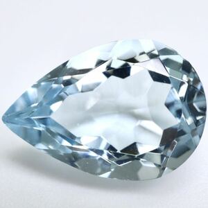 (天然アクアマリン1.594ct)J 約10.0×6.8mm ルース 裸石 aquamarine ベリル 宝石 ジュエリー BH0/BH0