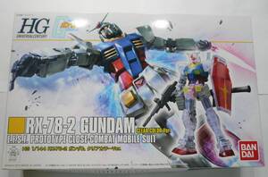 【新品】機動戦士ガンダム　ガンプラ　ＨＧ　１／１４４　ＲＸ－７８－２　ガンダム　クリアカラーＶｅｒ．【未組立】