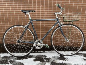 ■Fuji Stroll フジ ストロール フルカスタム シングルスピード オシャレ！ カスタム総額10万円以上！ 美品 自転車 札幌発