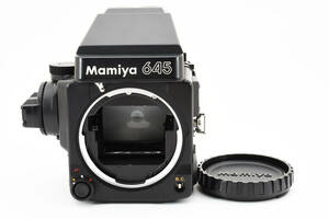 【人気のM645スーパー】 MAMIYA マミヤ M645 SUPER AEファインダー 120フィルムバック付き 中判カメラ 同梱可能 #9264