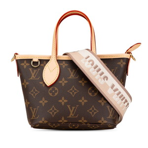 ルイ ヴィトン モノグラム ネヴァーフルBB ハンドバッグ ショルダーバッグ 2WAY M46705 ブラウン PVC レザー LOUIS VUITTON 【中古】