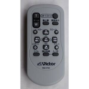 ビクター VICTOR ビデオカメラ リモコン RM-V740