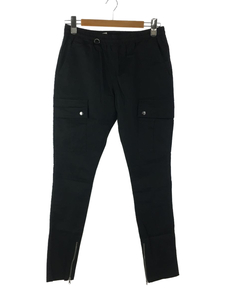 SOPHNET.◆HEM ZIP EASY CARGO PANT/M/ブラック/SOPH-178047