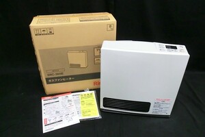 1000円スタート ガスファンヒーター Rinnai リンナイ SRC-365E プロパンガス LPガス用 ホワイト 通電確認済み 4 EE4009