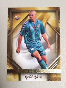 2023-24 TOPPS FC BARCELONA TEAM SET ロナウド RONALDO インサート GOLD DRIP バルセロナ バルサ