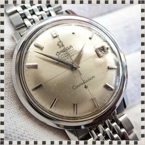 オメガ コンステレーション cal.561 オートマチック 自動巻き 34.5mm メンズ 稼動品 アンティーク OMEGA Constellation 1円スタート