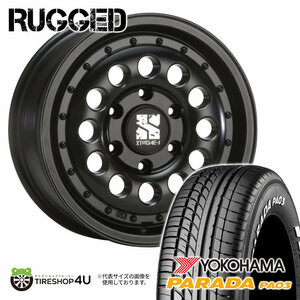 4本セット XTREME-J RUGGED 16x6.5J 6/139.7 +38 SBK ヨコハマ パラダ PA03 215/65R16 WL ハイエース 200系