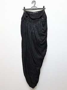 SALE30%OFF/JULIUS・ユリウス/RAYON JACQUARD CLOTH SKIRT1/BLACK・3