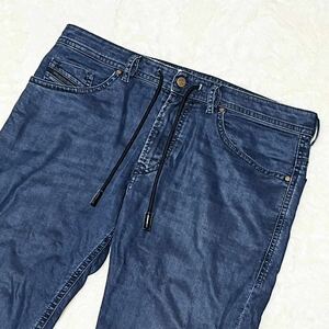 希少W32/美品◆ DIESEL ディーゼル ジョグジーンズ JOGG JEANS デニムパンツ ストレッチ スウェット THOMMER CB-NE 近年モデル インディゴ