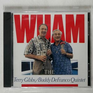 TERRY GIBBS / BUDDY DEFRANCO QUINTET/WHAM/CHIAROSCURO RECORDS CR(D)356 CD □