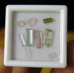 A　トルマリン⑤　結晶　アフガニスタン産　宝石　リシア電気石　リチウム ウオーターメロン