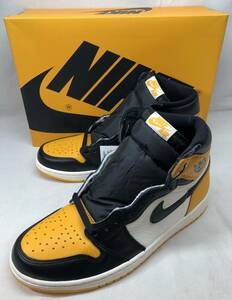 ■未使用 Nike Air Jordan 1 Retro High OG Taxi AJ1 ナイキ エアジョーダン1 レトロ ハイ OG タクシー 555088-711 28cm ★240716